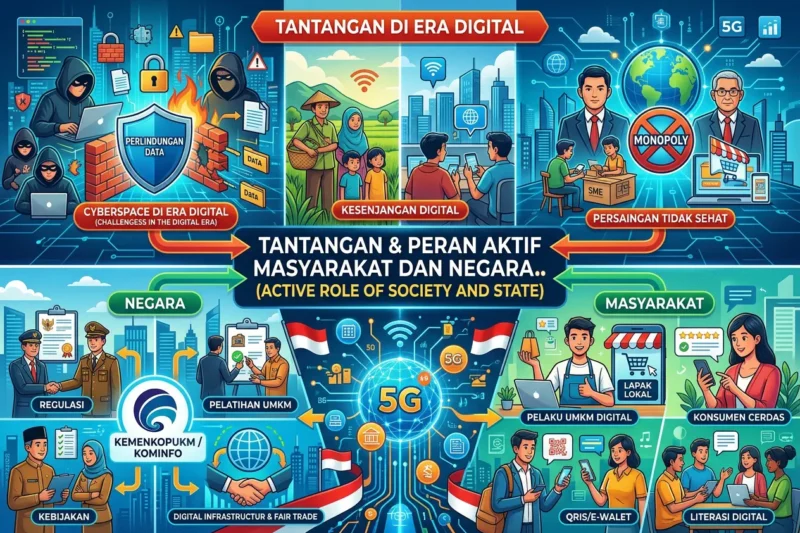 Tantangan dan Peran Aktif Masyarakat serta Negara di Perdagangan Era Digital