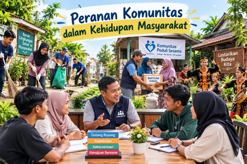 Peranan Komunitas dalam Kehidupan Masyarakat