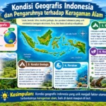 Kondisi Geografis Indonesia dan Pengaruhnya terhadap Keragaman Alam (AiStudio)