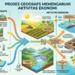 Proses Geografis Memengaruhi Aktivitas Ekonomi (AiStudio)
