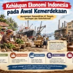 Kehidupan Ekonomi Indonesia pada Awal Kemerdekaan (AiStudio)