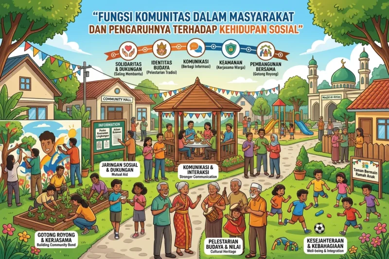 Fungsi Komunitas dalam Masyarakat dan Pengaruhnya terhadap Kehidupan Sosial