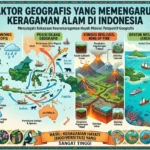 Faktor Geografis yang Memengaruhi Keragaman Alam di Indonesia (AiStudio)