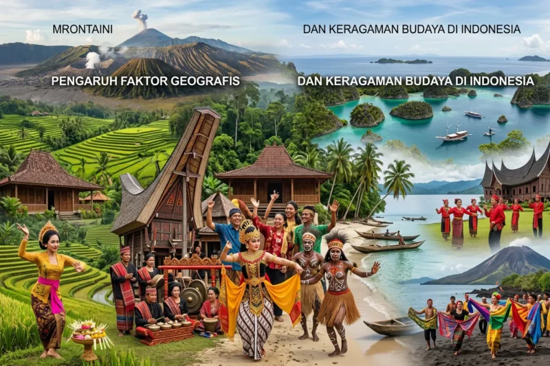 Pengaruh Faktor Geografis dan Keragaman Budaya di Indonesia