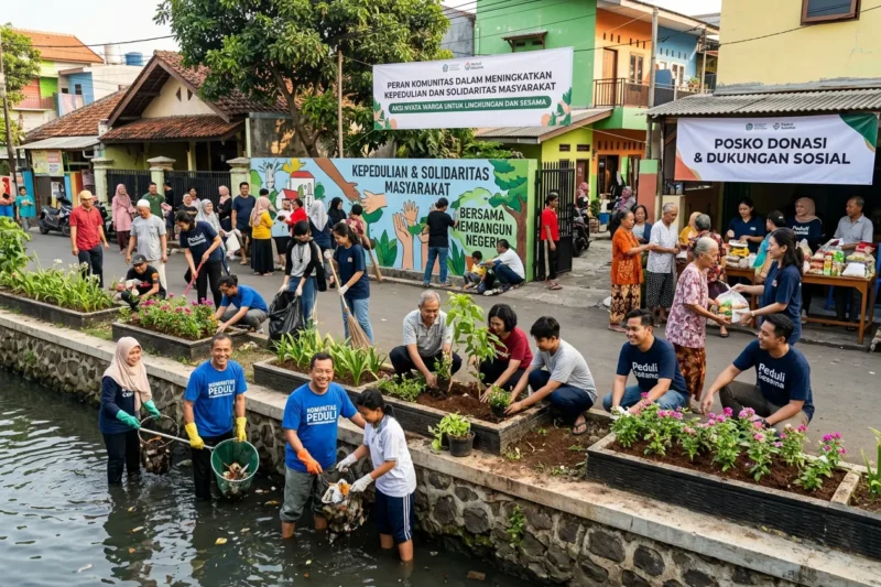 Peran Komunitas dalam Meningkatkan Kepedulian dan Solidaritas Masyarakat