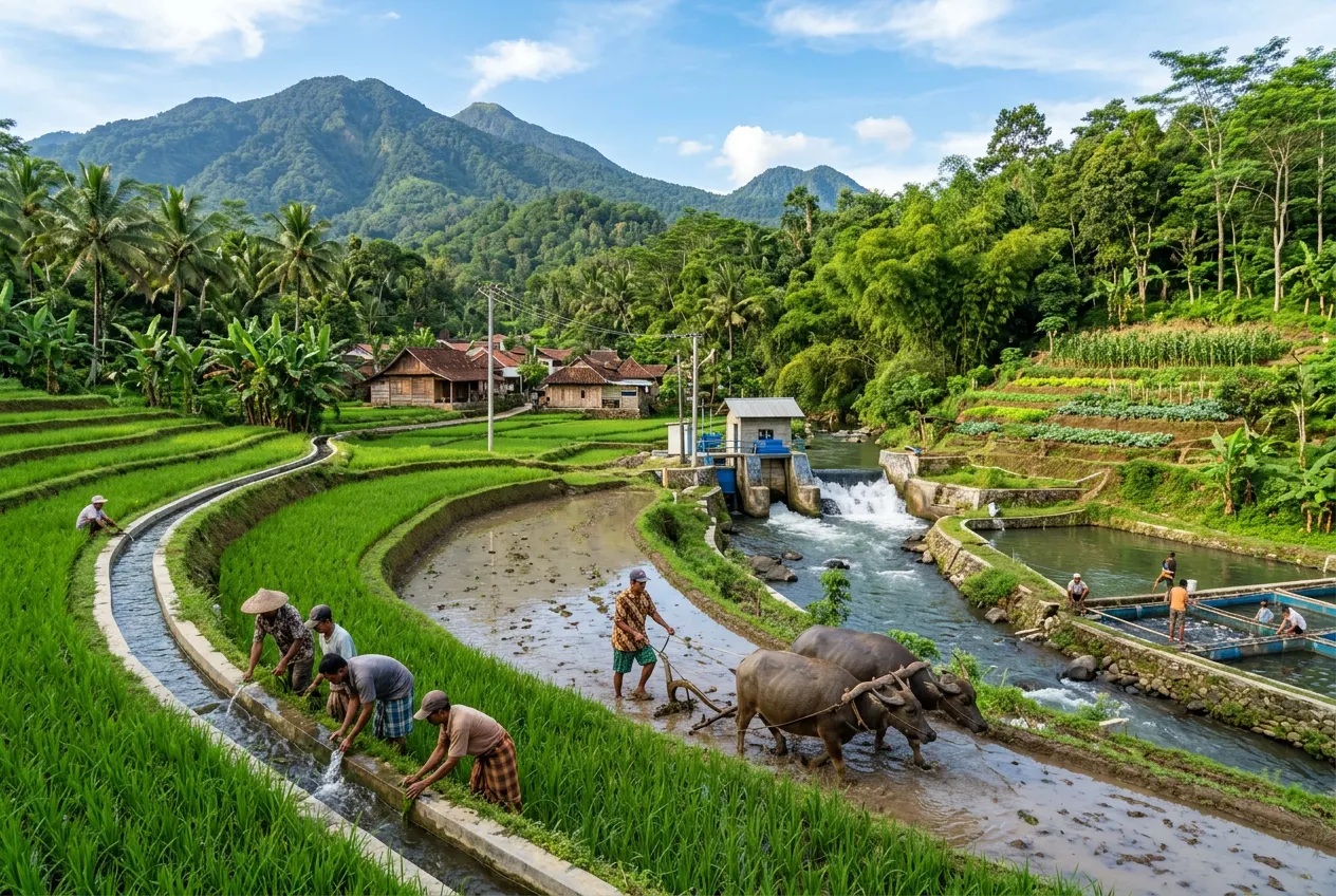 Pemanfaatan Sumber Daya Alam (AiStudio)
