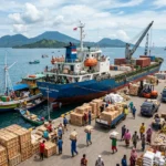 Perdagangan Antarpulau Dapat Terjadi di Indonesia (AiStudio)