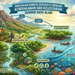 Hubungan Kondisi Geografis dengan Keberagaman dan Kelestarian Sumber Daya Alam (AiStudio)