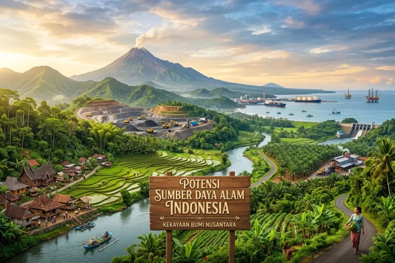 Potensi Sumber Daya Alam Indonesia – Materi IPS Kelas 8 Kurikulum Merdeka