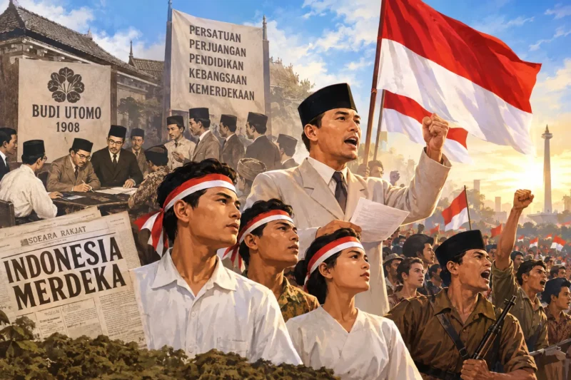 Pergerakan Kebangsaan Menuju Kemerdekaan