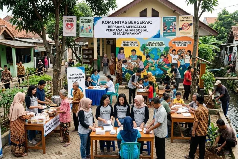 Peranan Komunitas dalam Mengatasi Permasalahan Sosial di Masyarakat