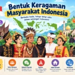 Bentuk Keragaman Masyarakat Indonesia (AiStudio)