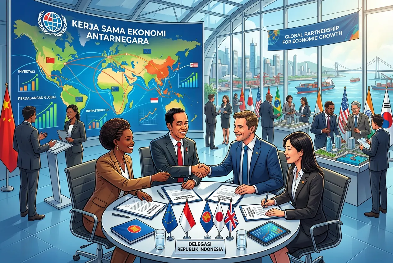 Kerja Sama Ekonomi Antarnegara (AiStudio)