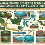 Dampak Kondisi Geografis terhadap Kelestarian Sumber Daya Alam di Indonesia (AiStudio)