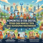 Komunitas di Era Digital: Peran dan Manfaatnya bagi Kehidupan Masyarakat (AiStudio)