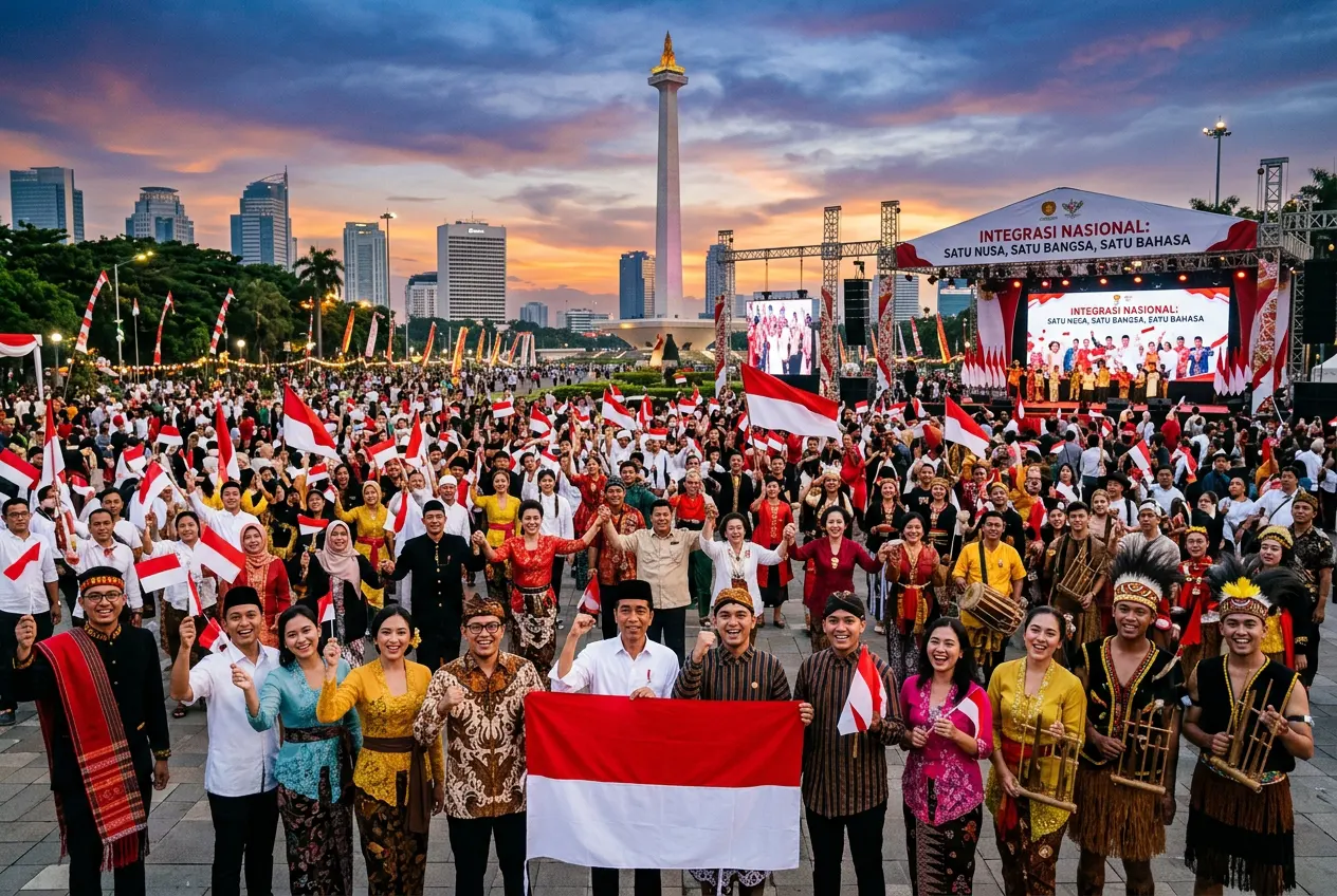 Terbentuknya Integrasi Nasional (AiStudio)
