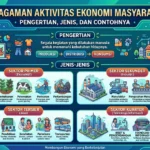 Keragaman Aktivitas Ekonomi Masyarakat: Pengertian, Jenis, dan Contohnya (AiStudio)