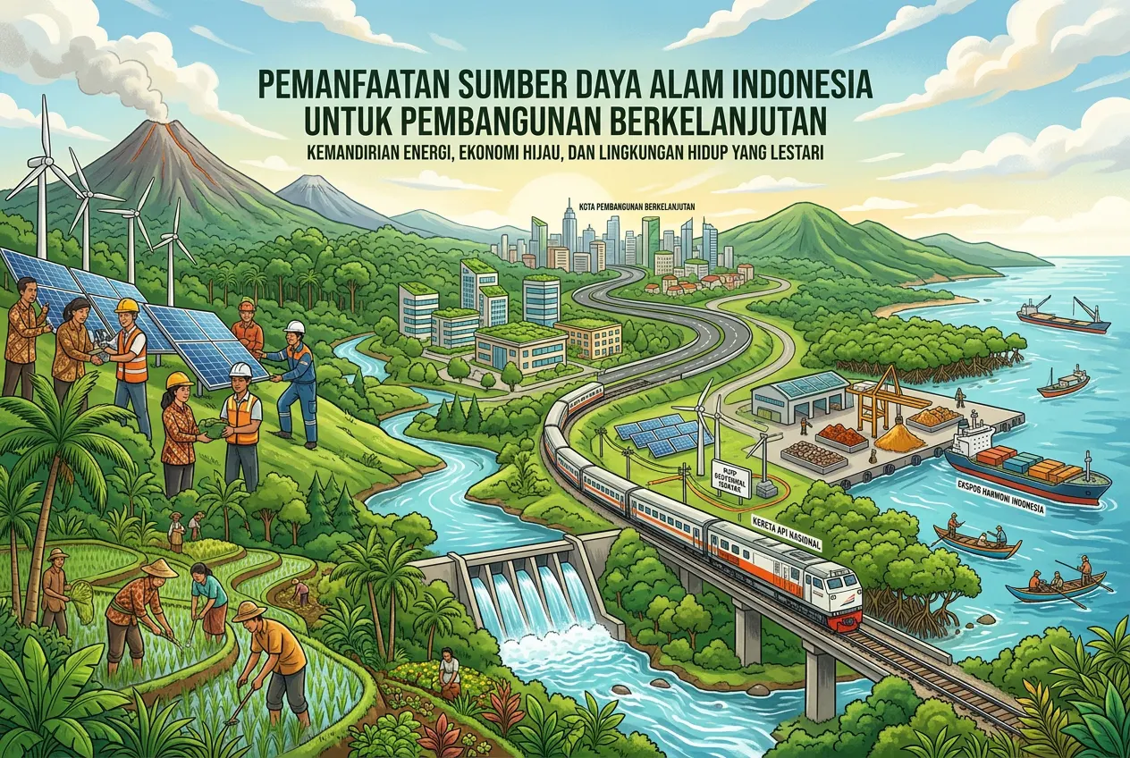 Pemanfaatan Sumber Daya Alam Indonesia untuk Pembangunan Berkelanjutan (AiStudio)