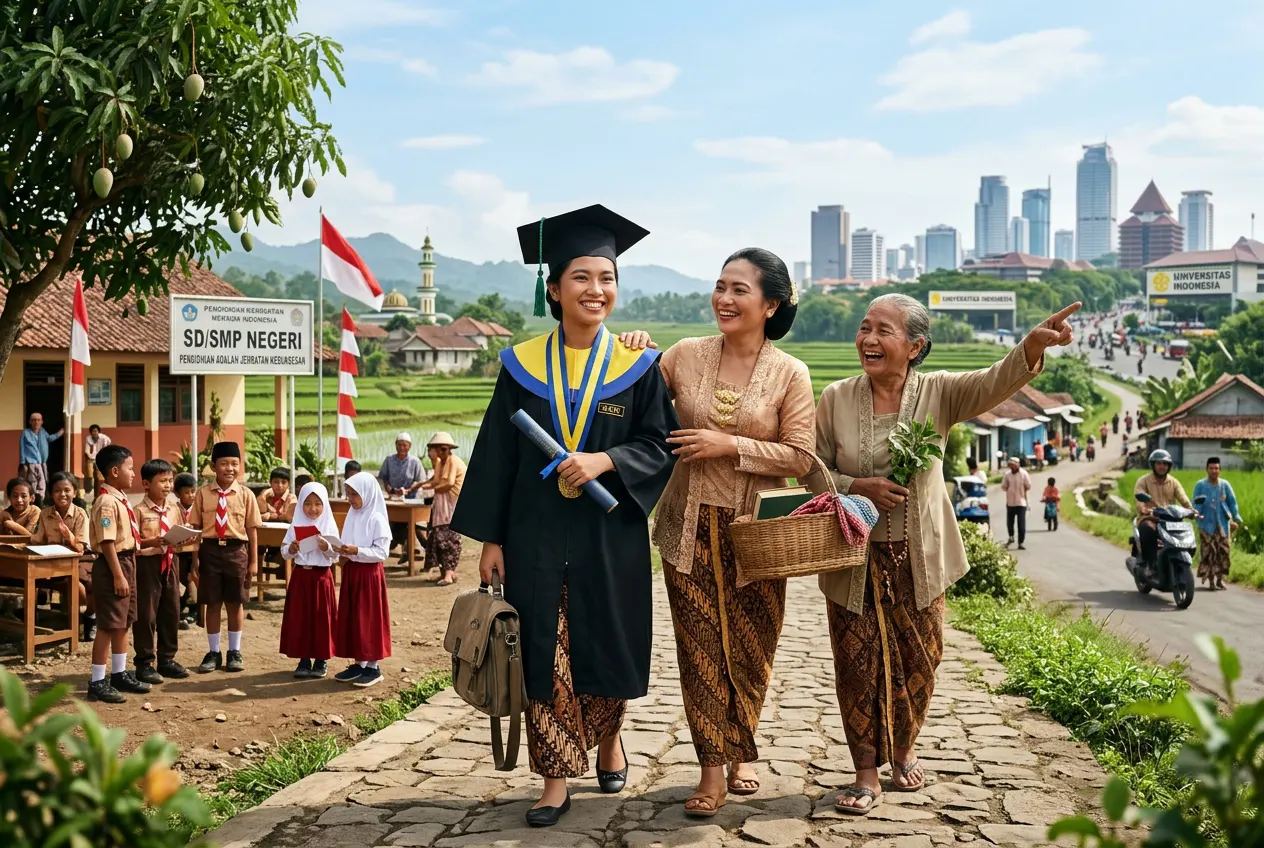 Peran Pendidikan dalam Meningkatkan Mobilitas Sosial di Indonesia (AiStudio)