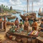 Bukti Sejarah Perdagangan Nusantara pada Awal Masehi (AiStudio)