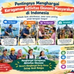 Pentingnya Menghargai Keragaman Aktivitas Ekonomi Masyarakat di Indonesia (AiStudio)