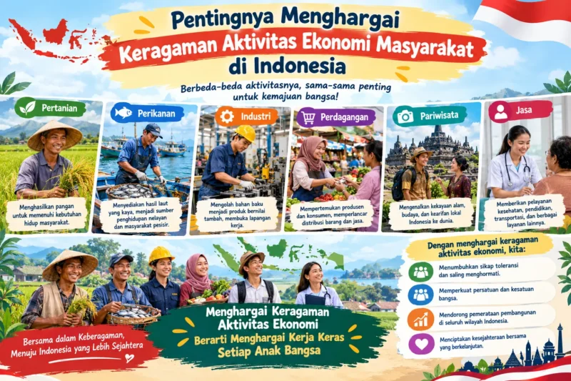 Pentingnya Menghargai Keragaman Aktivitas Ekonomi Masyarakat di Indonesia