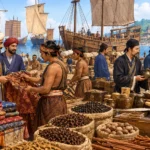 Peran Pedagang Asing dalam Perdagangan Nusantara pada Awal Masehi (AiStudio)