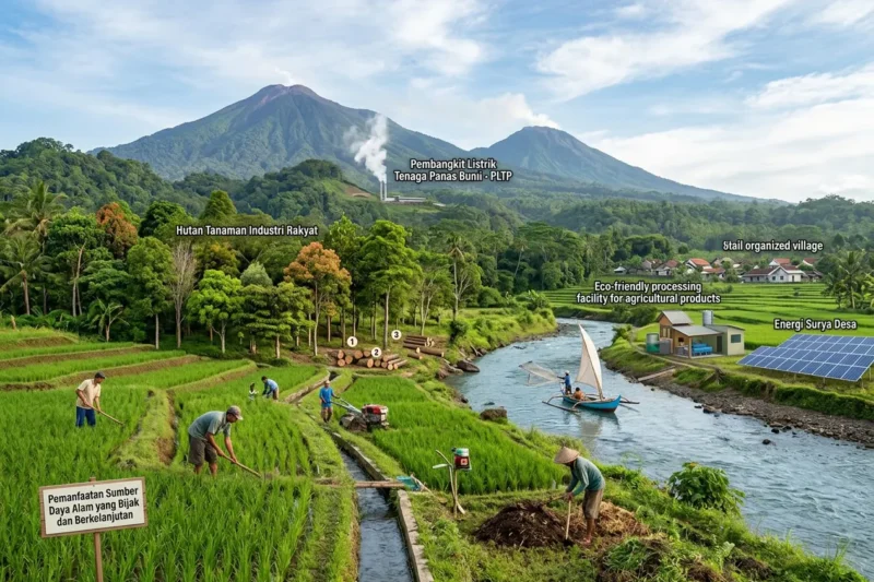 Pemanfaatan Sumber Daya Alam Indonesia secara Bijak dan Berkelanjutan