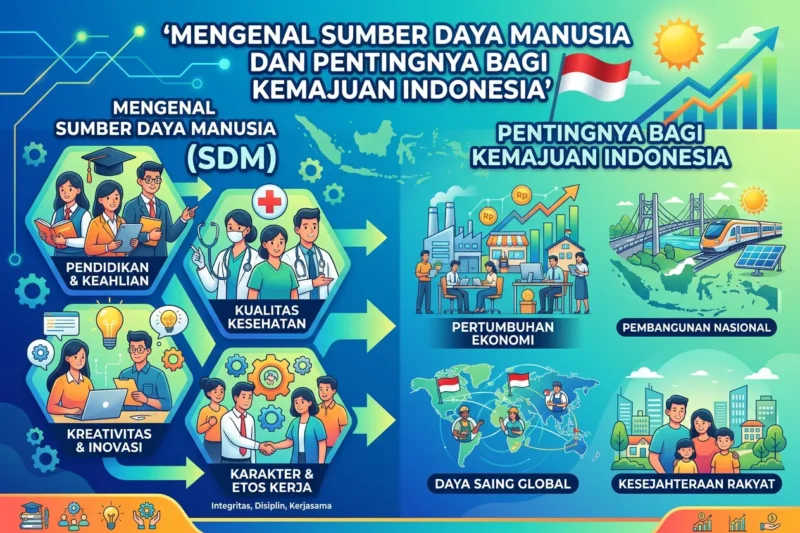 Mengenal Sumber Daya Manusia dan Pentingnya bagi Kemajuan Indonesia