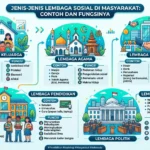 Jenis-Jenis Lembaga Sosial di Masyarakat Beserta Contoh dan Fungsinya (AiStudio)