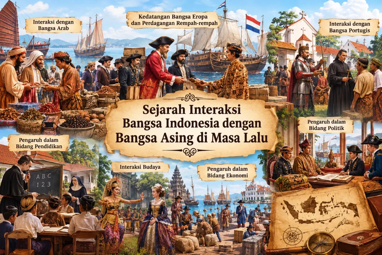 Sejarah Interaksi Bangsa Indonesia dengan Bangsa Asing di Masa Lalu (AiStudio)