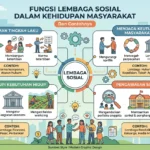 Fungsi Lembaga Sosial dalam Kehidupan Masyarakat dan Contohnya (AiStudio)