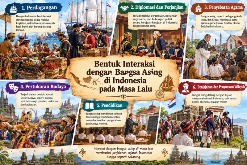 Bentuk Interaksi dengan Bangsa Asing di Indonesia pada Masa Lalu