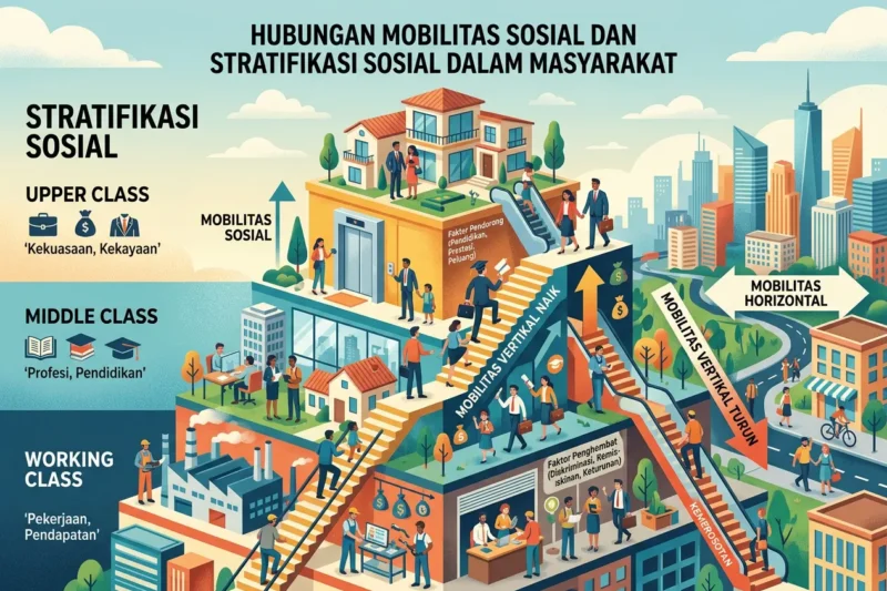 Hubungan Mobilitas Sosial dan Stratifikasi Sosial dalam Masyarakat