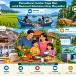 Pemanfaatan Sumber Daya Alam untuk Memenuhi Kebutuhan Hidup Masyarakat (AiStudio)