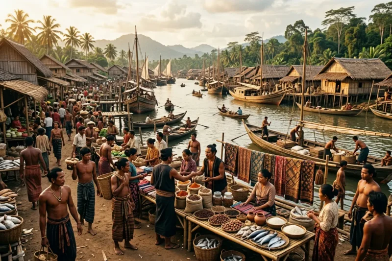 Kehidupan Ekonomi Masyarakat Nusantara melalui Perdagangan pada Awal Masehi