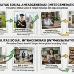 Contoh Mobilitas Sosial Antargenerasi dan Intragenerasi dalam Kehidupan Nyata (AiStudio)