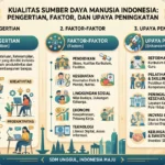 Kualitas Sumber Daya Manusia Indonesia: Pengertian, Faktor, dan Upaya Peningkatan (AiStudio)