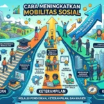 Cara Meningkatkan Mobilitas Sosial melalui Pendidikan, Keterampilan, dan Karier (AiStudio)