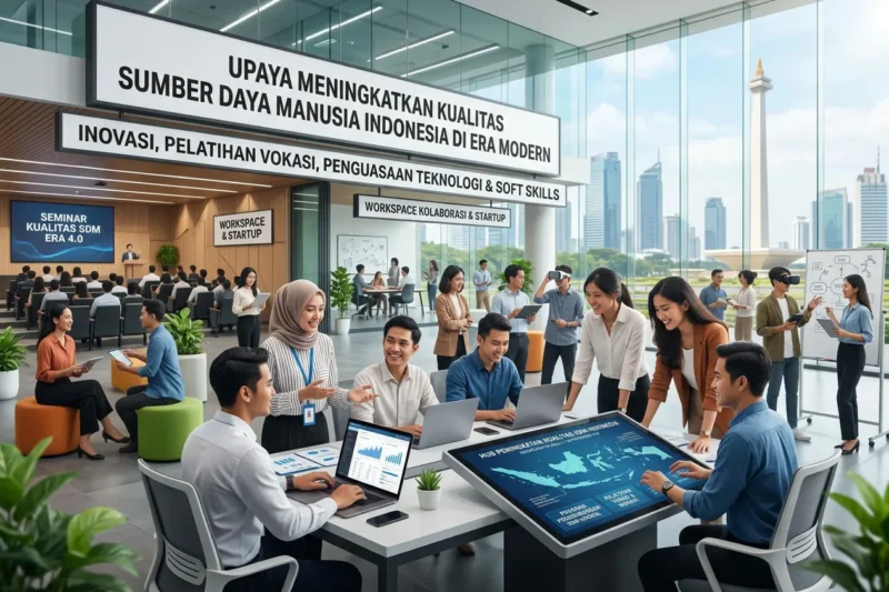 Upaya Meningkatkan Kualitas Sumber Daya Manusia Indonesia di Era Modern