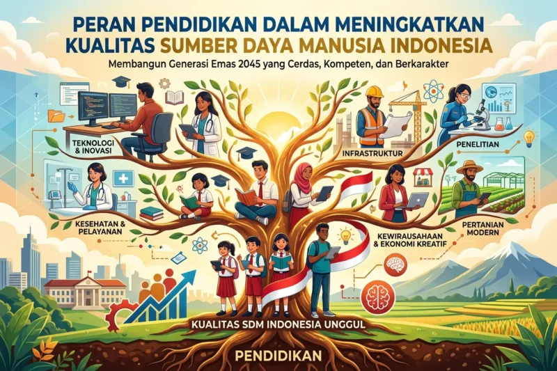 Peran Pendidikan dalam Meningkatkan Kualitas Sumber Daya Manusia Indonesia