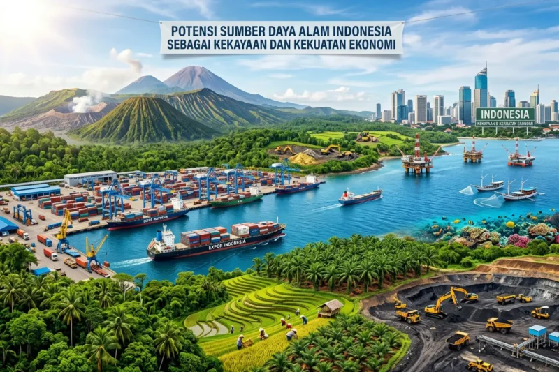 Potensi Sumber Daya Alam Indonesia sebagai Kekayaan dan Kekuatan Ekonomi