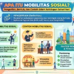 Apa Itu Mobilitas Sosial? Pengertian, Bentuk, dan Contoh dalam Kehidupan Sehari-hari (AiStudio)
