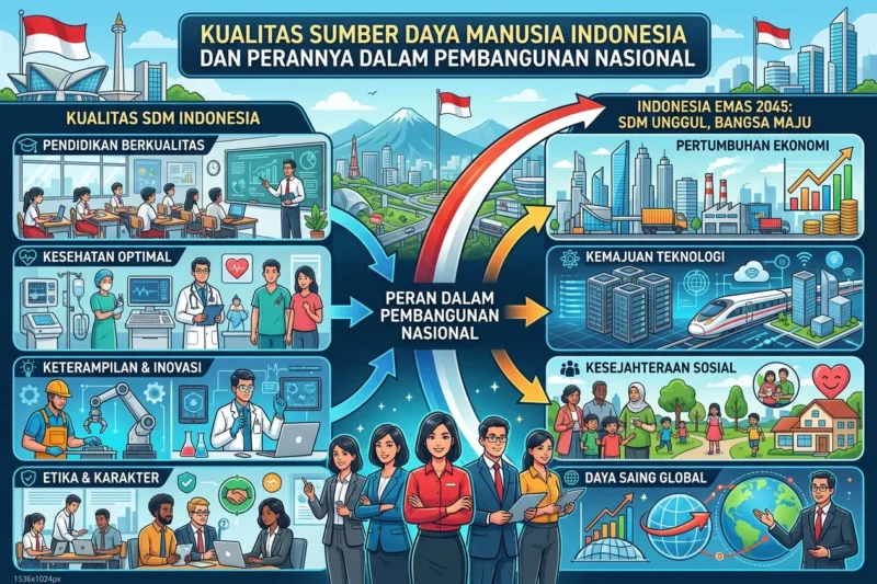 Kualitas Sumber Daya Manusia Indonesia dan Perannya dalam Pembangunan Nasional