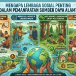 Mengapa Lembaga Sosial Penting dalam Pemanfaatan Sumber Daya Alam? (AiStudio)