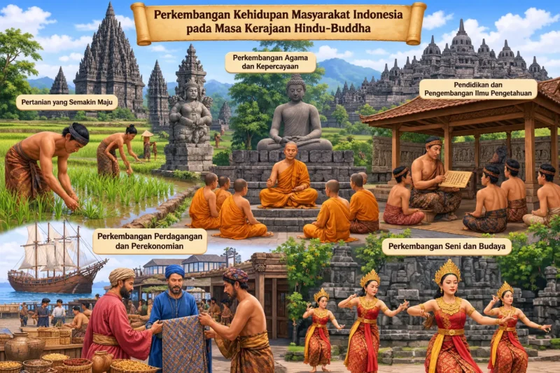 Perkembangan Kehidupan Ekonomi pada Masa Kerajaan Hindu-Buddha
