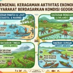 Mengenal Keragaman Aktivitas Ekonomi Masyarakat Berdasarkan Kondisi Geografis (AiStudio)