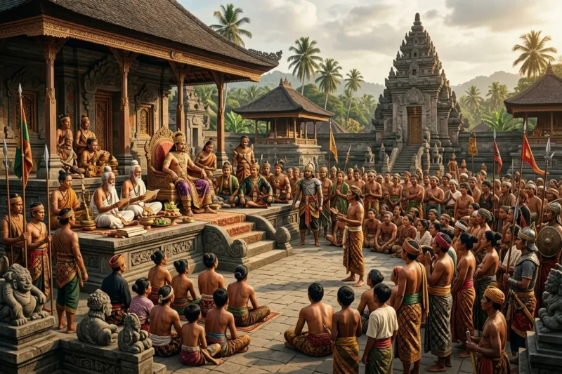 Kehidupan Politik Masyarakat Indonesia pada Masa Kerajaan Hindu-Buddha