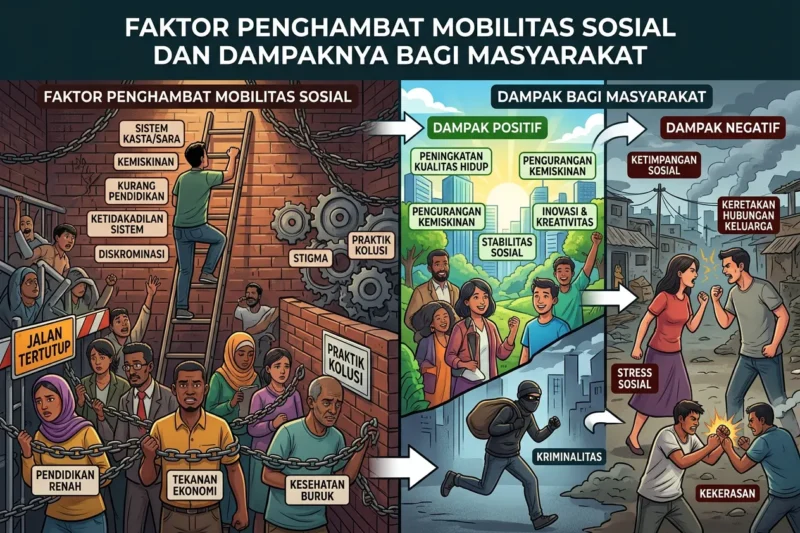 Faktor Penghambat Mobilitas Sosial dan Dampaknya bagi Masyarakat