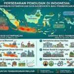 Persebaran Penduduk di Indonesia: Penyebab Ketimpangan dan Dampaknya bagi Pembangunan (AiStudio)